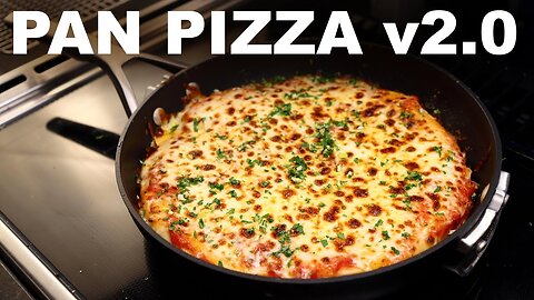 Pan Pizza Recipe - No Yeast No Oven | Tawa Pizza