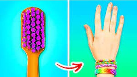 Making Jewelry From Toothbrush! Cute Epoxy Resin And Polymer Clay DIY Jewelry Ideas_2