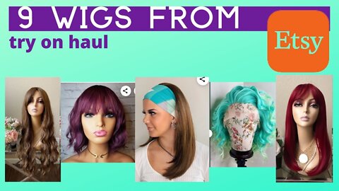 Etsy wig review - part 1