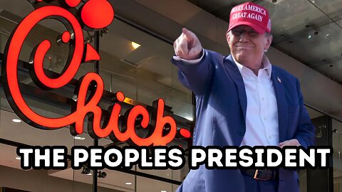 Donald Trump Shows Up at Chik-Fil-A in Georgia | The Peoples President