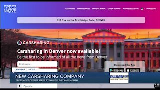 New carsharing service starts in Denver