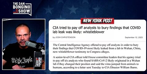 Breaking: CIA Tried To Pay Off Annalists To Claim Covid-19 Was NOT Leaked From A Lab In Wuhan, China