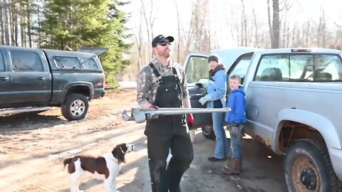 KIDS, DOGS, and A TRUCK. Scrapping the 1995 Chevy OBS and salvaging. Part 1 of the kid's homeschool