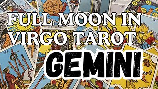 Gemini♊️-Raise to power! Full Moon 🌕 in Virgo tarot reading #gemini #tarotary #tarot #fullmoon