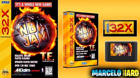 NBA Jam Tournament Edition - Sega 32x (Demo 1 Minute)