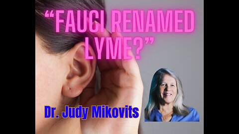 Is ME and Chronic Fatigue the same as Lyme Disease?! Dr. Judy Mikovits!