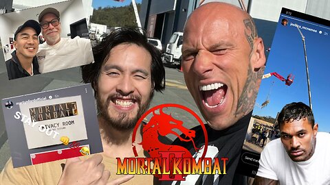 Mortal Kombat 2 Title Revealed & Joe Taslim Back & Set Photo & Martyn Ford & Baraka Actor Confirmed