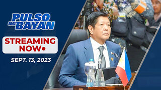 LIVE | Pulso ng Bayan kasama Sina Admar Vilando at Mj Mondejar| September 13, 2023