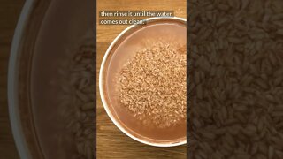 How to Cook Rice to Remove the Most Arsenic #shorts