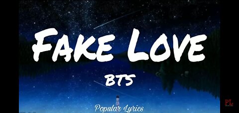 BTS fake love lyrics