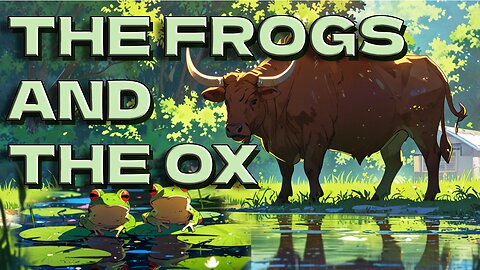 The Frogs and the Ox - The Ox's Encounter with the Frogs- Must Watch Tale!
