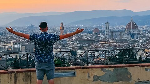 Best Views of Florence from Piazzale Michelangelo 🇮🇹