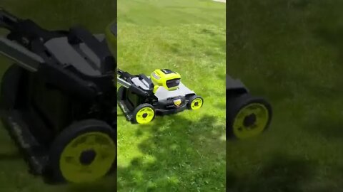 Electric lawn mowers are so quiet