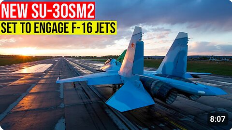 Russian New Su-30SM2 Set To Engage F-16 Jets