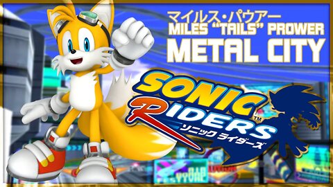 Sonic Riders - Metal City (Tails) - Japanese [4K HD 60FPS]