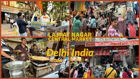 Lajpat Nagar Central Market - Delhi India - One Of The Top Markets - 2024