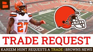 MAJOR Browns News: Kareem Hunt Requests A Trade
