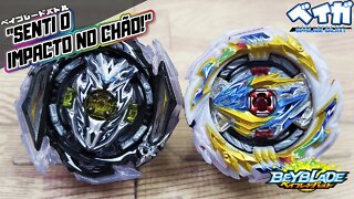 INFINITE ACHILLES .Dm' 1B (Sword) vs TEMPEST DRAGON .Cm 1A - Beyblade Burst ベイブレードバースト