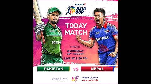 Pakistan Vs Nepal Cricket Highlights