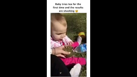Baby finds out