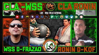 the king of fighters 98 21:30h wSS D-FRAZAO VS RONIN D-KOF + FT´S COM INSCRITOS #LIVE 336