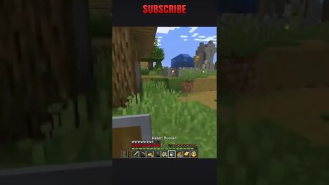 Stealing Water from a Villager - Minecraft Short