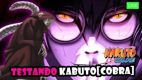 Testando Kabuto[Cobra] composições imprestáveis do Joãozinho! #narutoonline #evento #kabutocobra