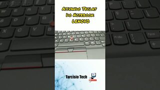 ATIVAR TECLAS DO NOTEBOOK LENOVO #shorts