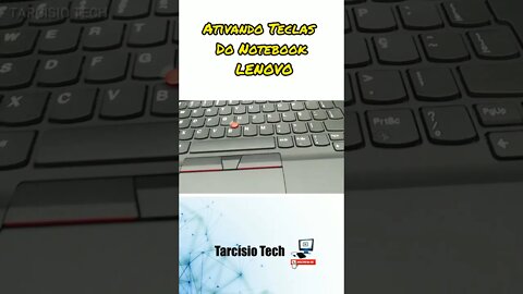 ATIVAR TECLAS DO NOTEBOOK LENOVO #shorts