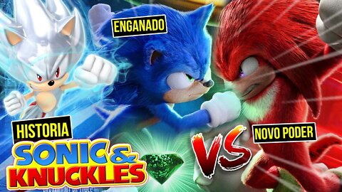 Historia Sonic Knuckles - Batalha final do Sonic vs Knuckles | Rk Play