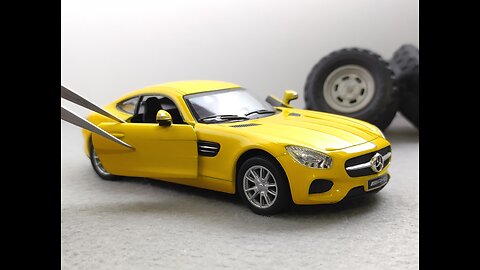 Unboxing Mercedes AMG GT 2022 | REALISTIC ❤️ Model Car