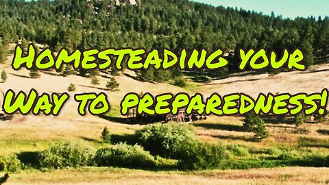Homesteading Your Way To Preparedness! Be Ready For Shortages!