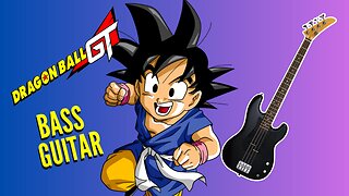 Bass Guitar Dragon Ball GT Opening | Dan Dan Kokoro Hikareteku