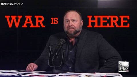 Watch Alex Jones Predict War In Ukraine By Febuary Compiliation