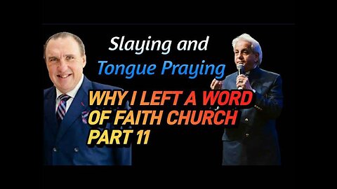 Tongue Praying and Being Slain