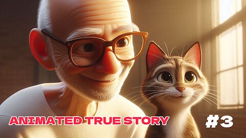 A Cat's Dramatic Reunion With Former Owner - Animated True Story #catlovers #catstory #aicat