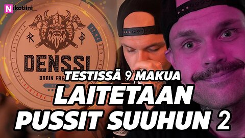 LAITETAAN PUSSIT SUUHUN OSA 2 | NIKOTIINIPUSSIT.COM