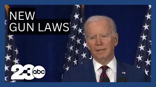 President Biden announces new gun safety laws