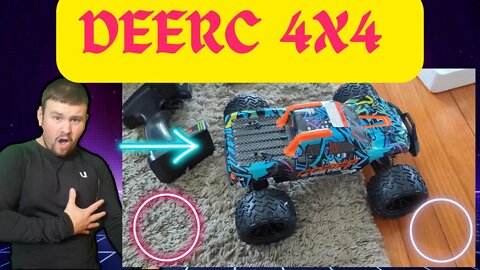 TEST Drive: DEERC 001E 1:14 Brushless RC Car, High Speed Remote Control Truck, 60 km/h 4WD Off-Road