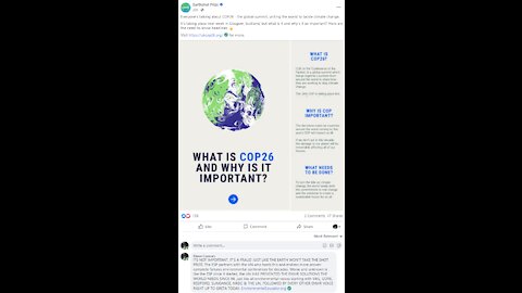 COP26 AS WORTHLESS AS EVERY OTHER ENVIR CONFERENCE & VOICE