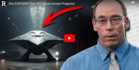 He's EXPOSING The UFO Secret Access Programs - Link to full video below