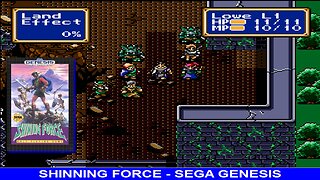 Shinning Force - Sega Genesis retro game #retrogaming #videogame