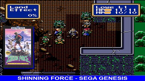 Shinning Force - Sega Genesis retro game #retrogaming #videogame