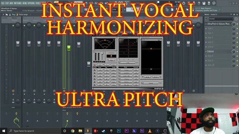 INSTANT VOCAL HARMONIZNG ULTRA PITCH 6 TUTORIAL ULTRA PITCH WAVES MIXING WITH WAVES