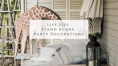 Life Size Stand Alone Party Decorations