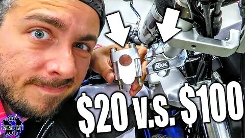 Why I Stopped Using Budget Motorcycle Handlebar Risers! | Rox Offset Riser Comparison Test on TW200