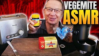 Australian Vegemite ASMR Mukbang, ASMR Mukbang Eating Sounds YouTube Video, Australian Foods ASMR