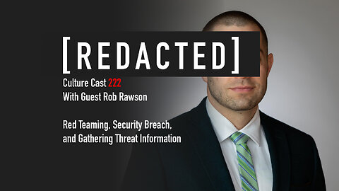 222: Red Teaming and Gathering Threat Intel with Rob Rawson