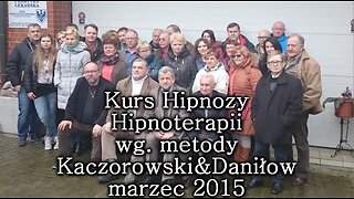 KURS HIPNOZA , HIPNOTERAPIA, AUTOHIPNOZA I IMAGOTERAPIA ,,KACZOROWSKI & DANIŁOW,, TV 2015