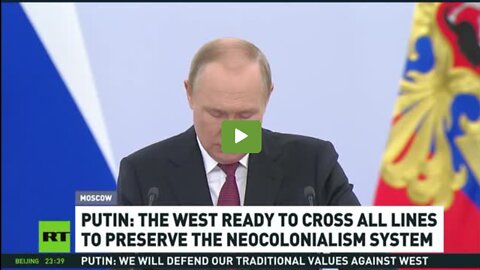 Putin's speech during accession ceremony of new territories 2022-10-01